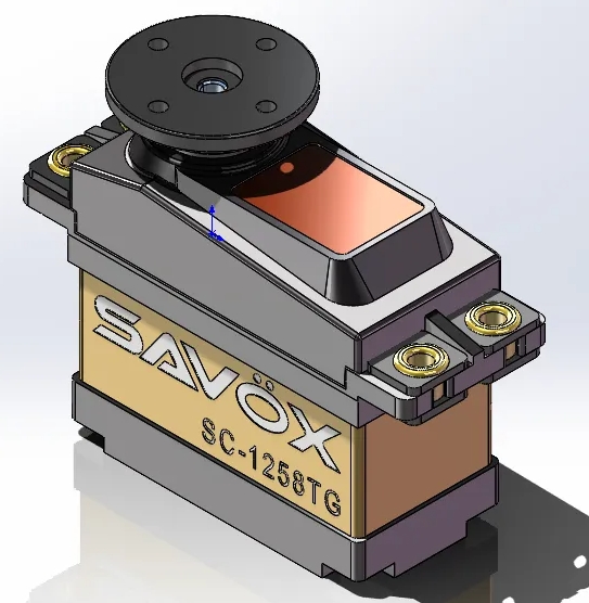 Savox SC-1258TGX݆C(j)3D(sh)ģD IGES STEPʽ