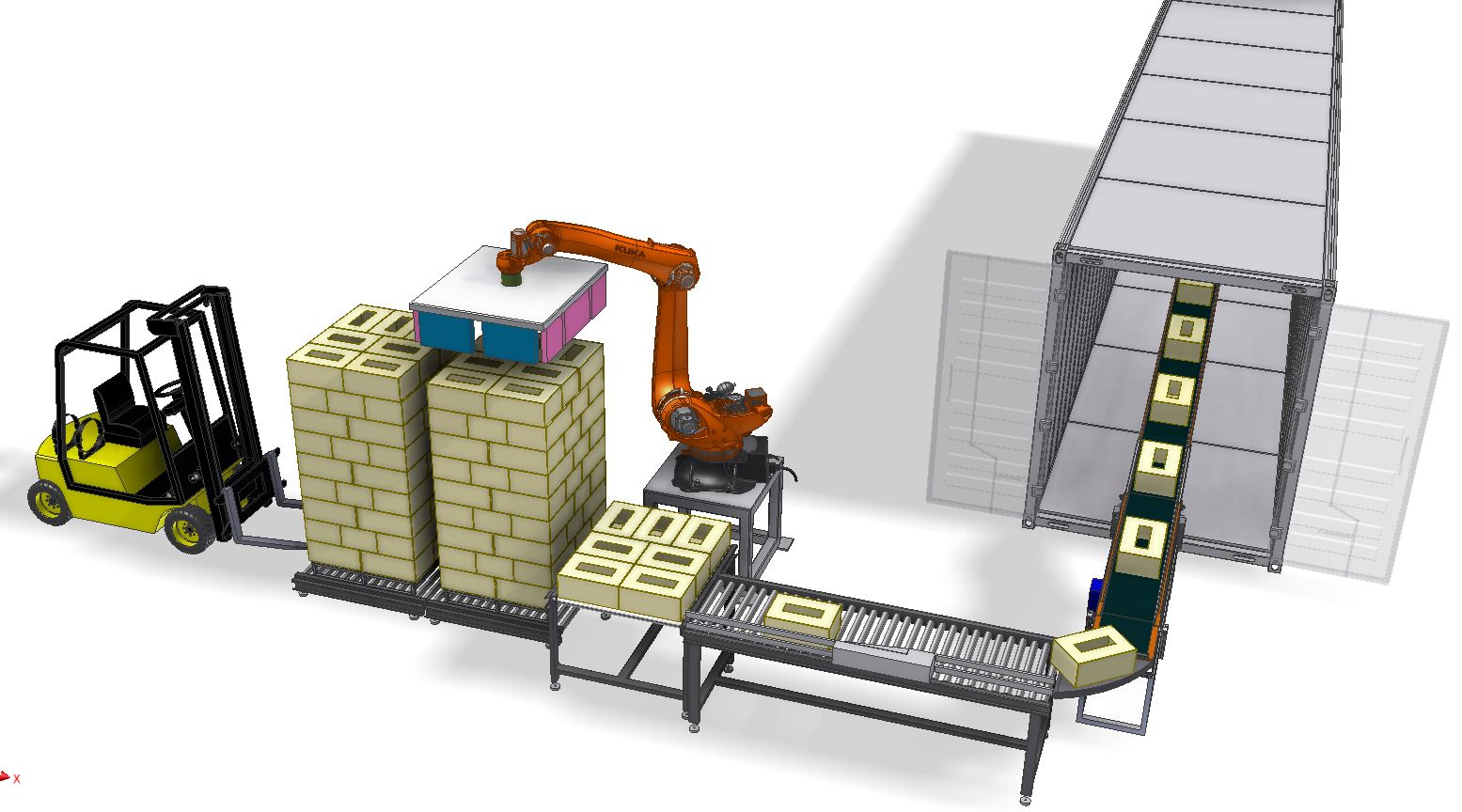 AUTO UPLOAD BOXS TO CONTAINER؛a\(yn)3D(sh)ģD STPʽ