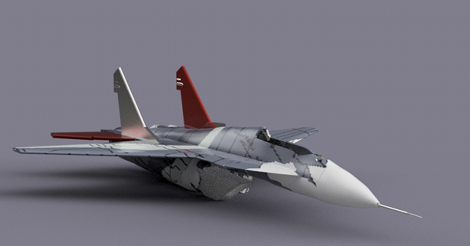 Mikoyan MiG-35׸35𶷙Cģ3DD Fusion360OӋ