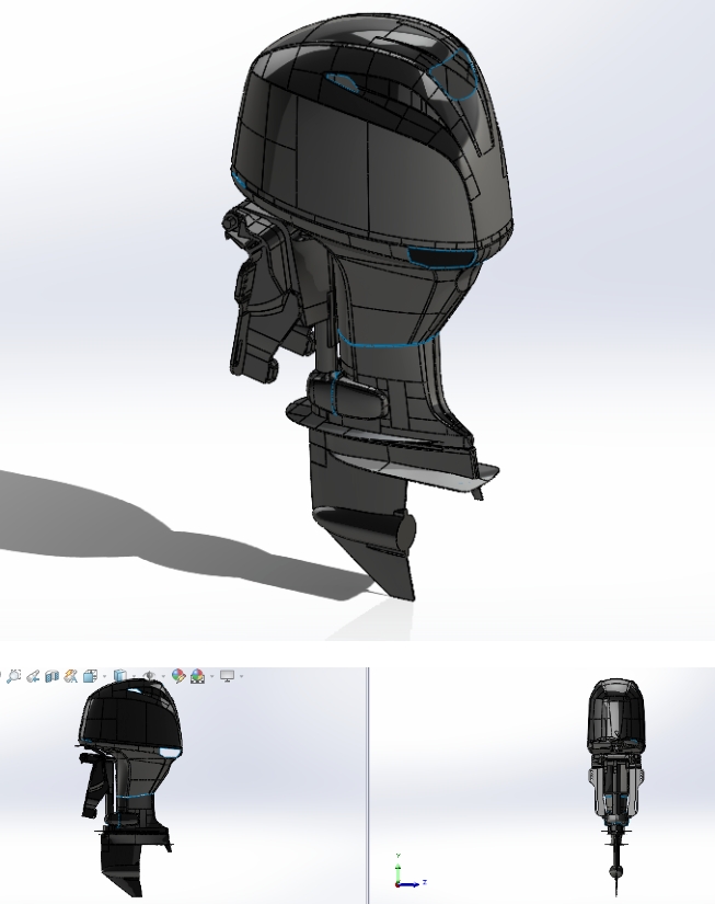 boat-510ͧβClәC3DD SolidworksOӋ