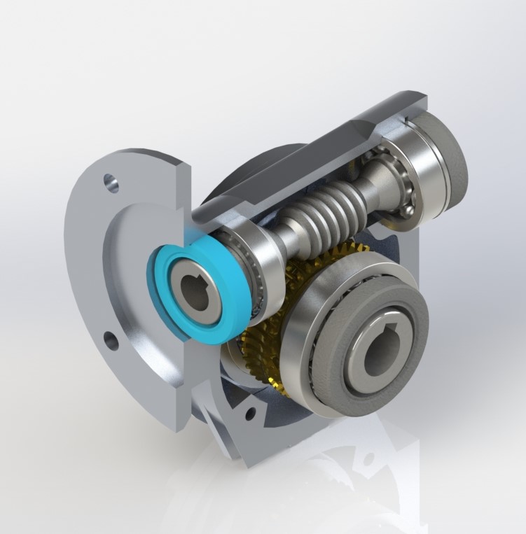Right angle gearbox VFֱX݆3DģD STEPʽ