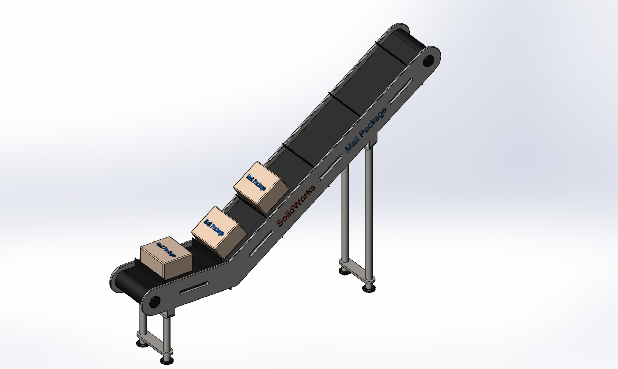 Conveyor BeltƤݔ͙C3DģD SolidworksOӋ