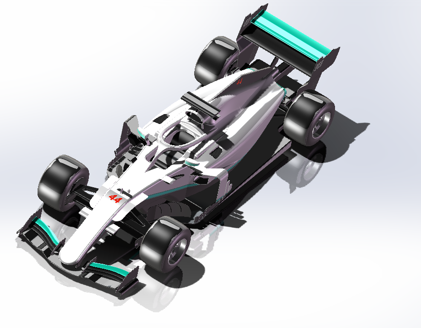 Mercedes+AMG+F1ʽِ܇3D(sh)ģD+STEPʽ