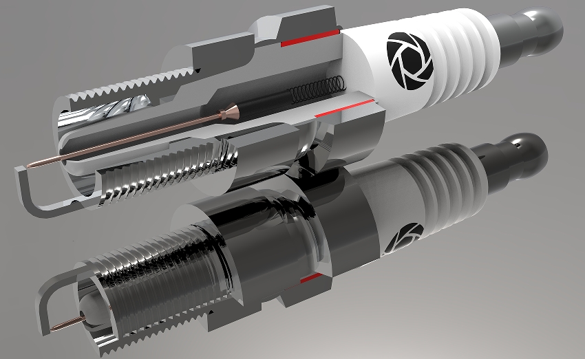 apark+plugY(ji)(gu)3DD+SolidworksO(sh)Ӌ(j)