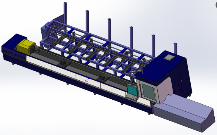 ȫԄ(dng)йܙC(j)3D(sh)ģD+SolidworksO(sh)Ӌ(j)
