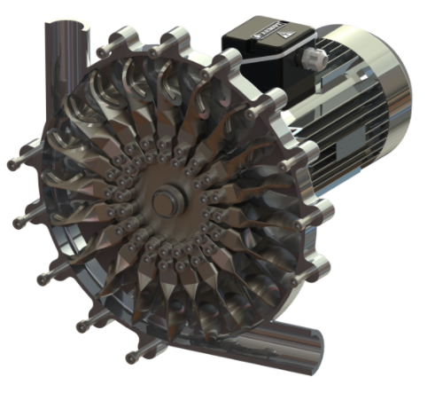 Hydraulic+Turbineˮ݆C(j)Y(ji)(gu)3DD+SolidworksO(sh)Ӌ(j)+STEP