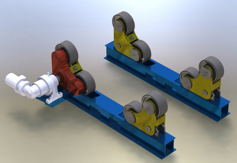 Welding RotatorӝL݆3DģD SolidworksOӋ STEP