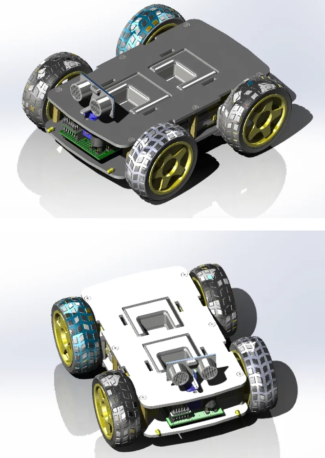 abc+car݆С܇3DģD+SolidworksOӋ
