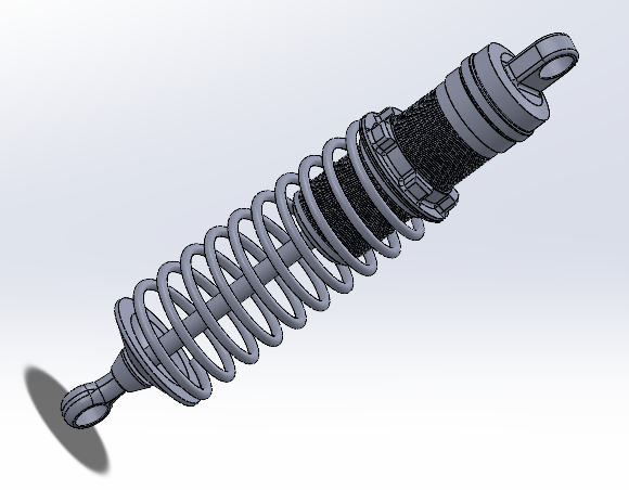 Shock AbsorberpY3DD SolidworksOӋ