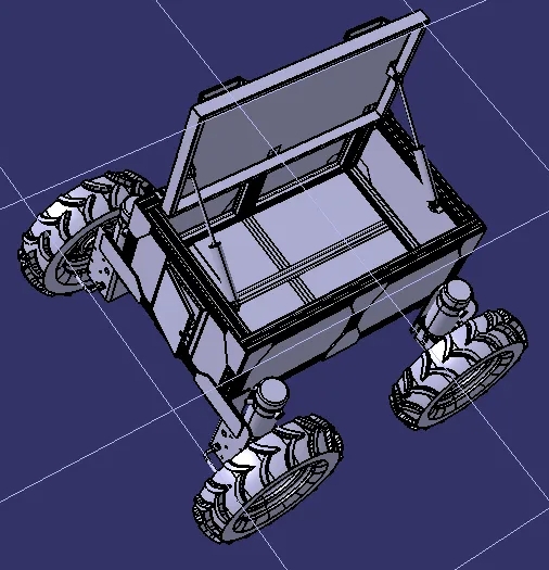 UNMANNED GROUND VEHICLEo˵܇3DģD STEPʽ