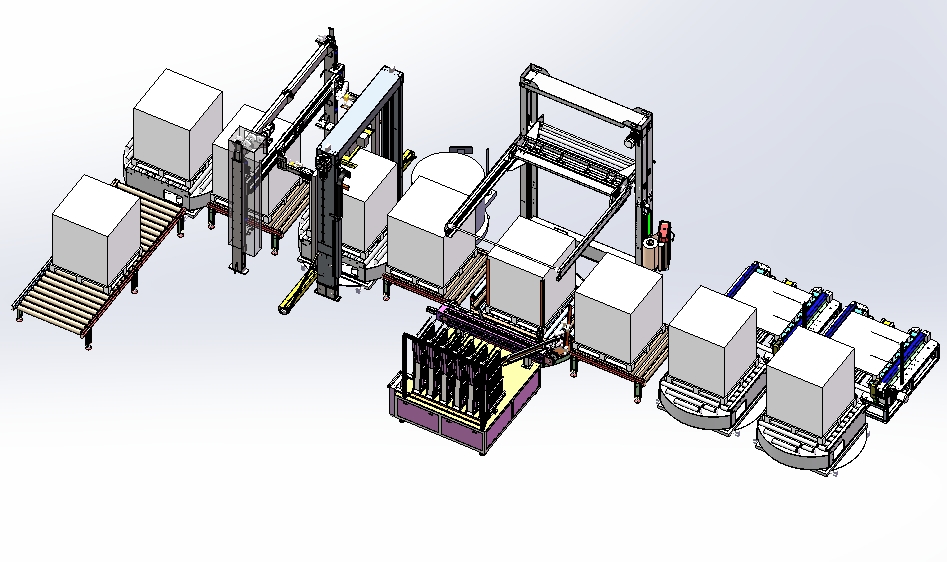Cell packaging wire늳طb3D(sh)ģD SolidworksO(sh)Ӌ(j)