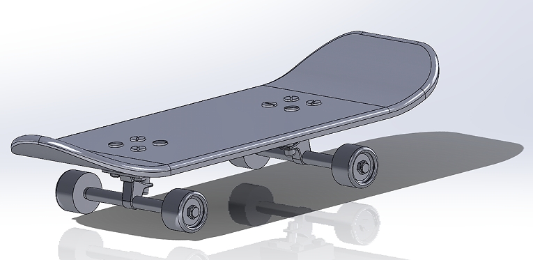 SkateboardСͻ庆ģ3DD SolidworksOӋ