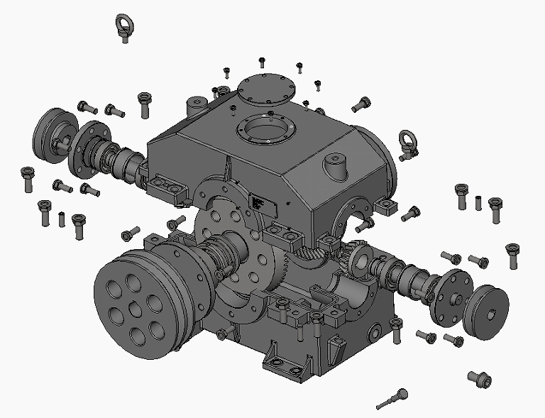 2nd Gear Box׃3DD STPʽ
