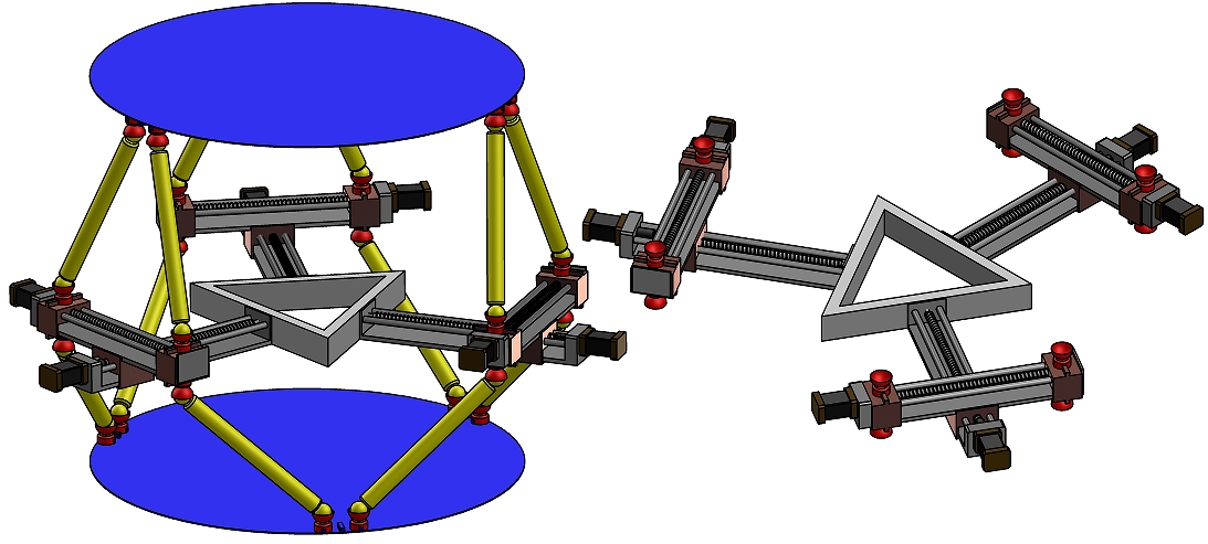 Radial-Peripheral CTpStewartƽ_3DD SolidworksOӋ
