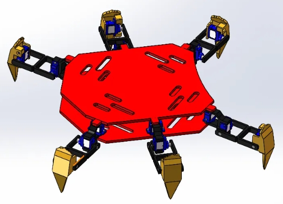 Spider botCе֩뺆׽Y(ji)(gu)3DD STEPʽ