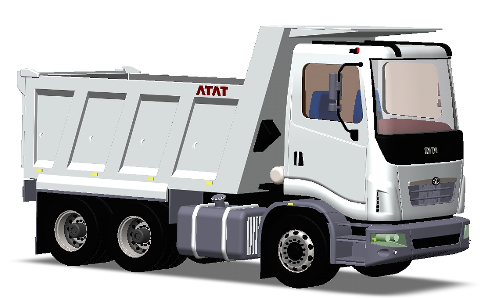 TATA PRIMA 6X4ж܇3DD SolidworksOӋ
