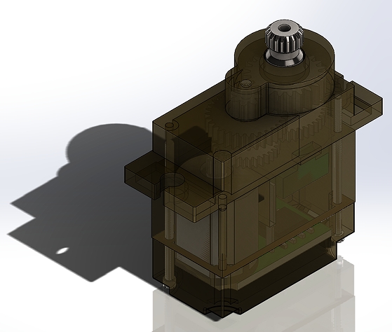 MG90Sŷ늙C(j)3DD SolidworksO(sh)Ӌ(j)