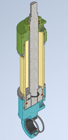 Hydraulic CylinderҺ׽Y(ji)(gu)ģ3DD STPʽ