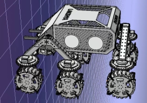 6 Wheeled rover݆̽y(c)܇Y(ji)(gu)3DD STEPʽ