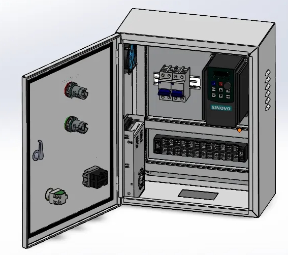 electrical cabinet늚ƹ3DD SolidworksOӋ