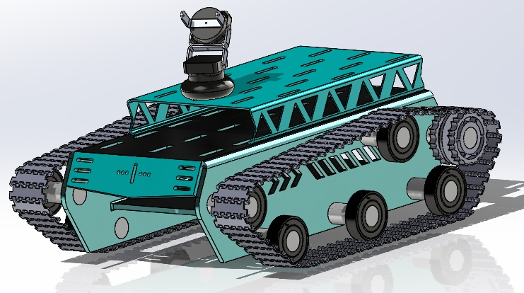 Robot Tank ProjectĎ܇׽Y3DD SolidworksOӋ