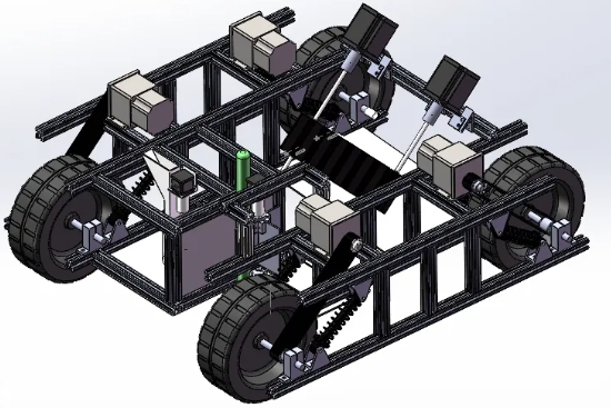 nSոNһw܇(ch)3D(sh)ģD Solidworks23O(sh)Ӌ(j)