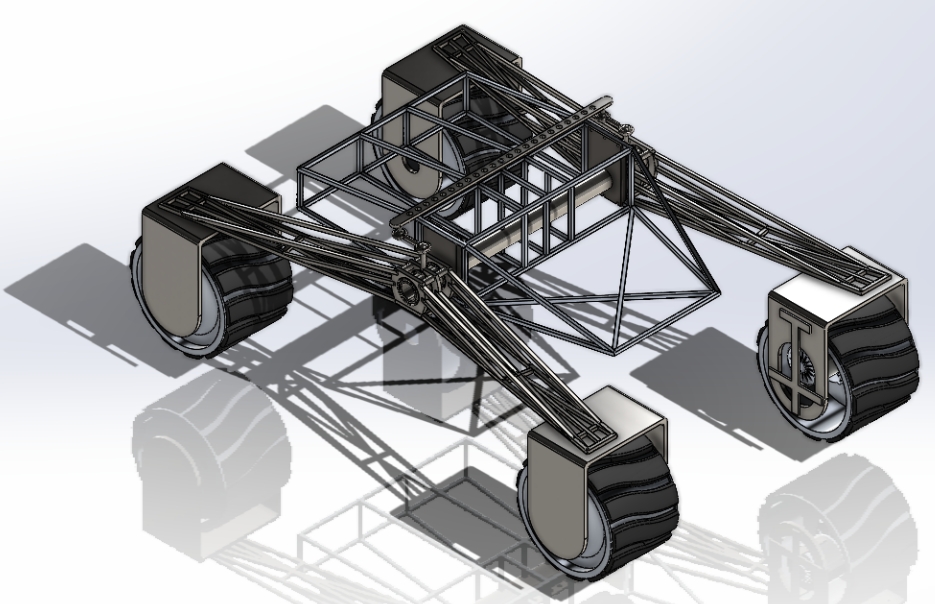 Mars ROVER PrototypeuʽҒ̽y܇3DD STEPʽ