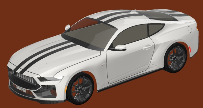 Ford Mustang GT 2024܇ģ⚤3DD STEPʽ