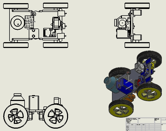 Fire Fighting Robot݆С܇3DD SolidworksOӋ