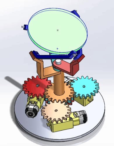 3-DOF늙CƵɶDC3DģD SolidworksOӋ