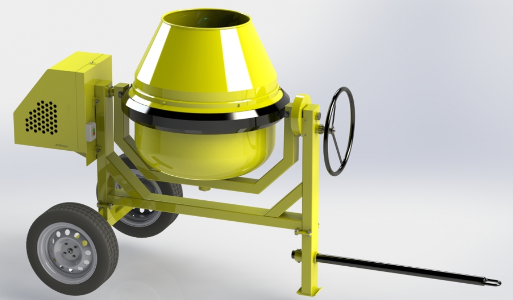 Concret mixerC3DģD SolidworksOӋ