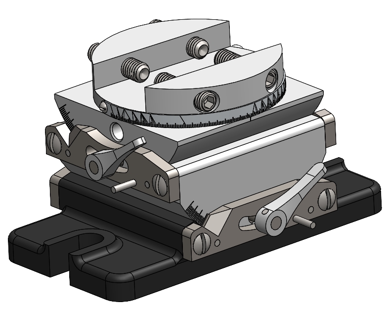 Multi-axis ViceSQ3DģD SolidworksOӋ