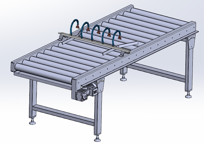 Oil spray Conveyorݔ͙C3DģD STEPʽ