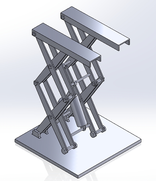 Scissor liftʽC3DģD SolidworksOӋ