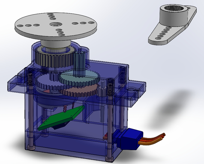 Tower Pro SG90 9g΢ŷ늙CY(ji)(gu)3DD SolidworksOӋ