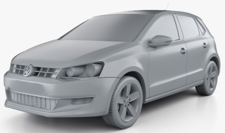  POLO HATCHBACKɎI܇3DģD SolidworksOӋ