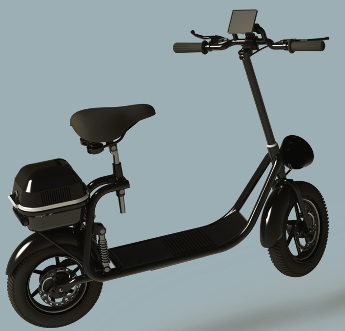 Electric Scooter늄̤܇3DD SolidworksOӋ