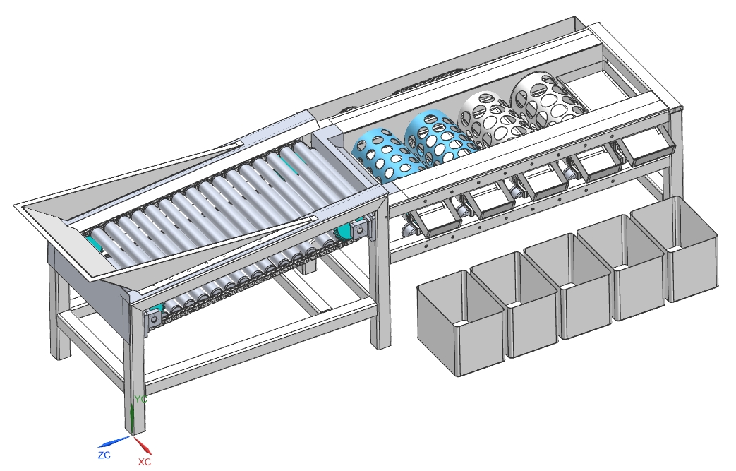 Potato sifterY֙C3D(sh)ģD STPʽ