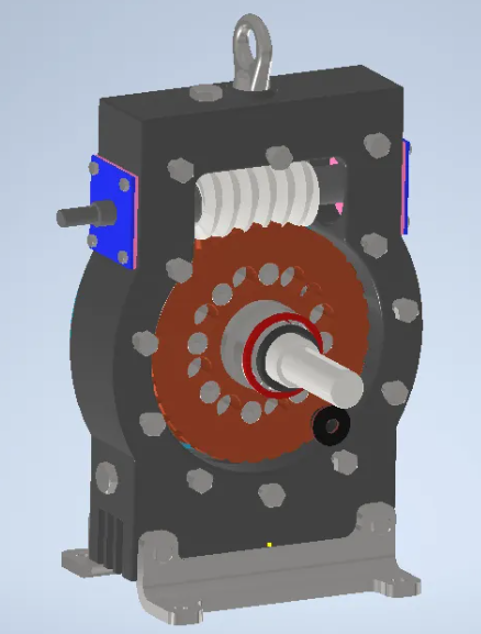 Worm gearbox΁݆΁Up3D(sh)ģD INVENTORO(sh)Ӌ