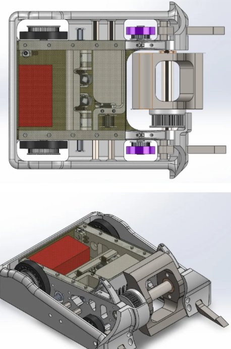 Manta (3lb) Combat Robot񶷙C܇3DģD SolidworksOӋ