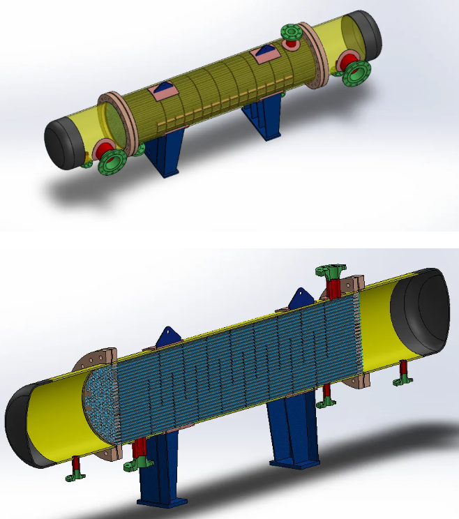 Tugas Heat ExchangerύQY3DD SolidworksOӋ