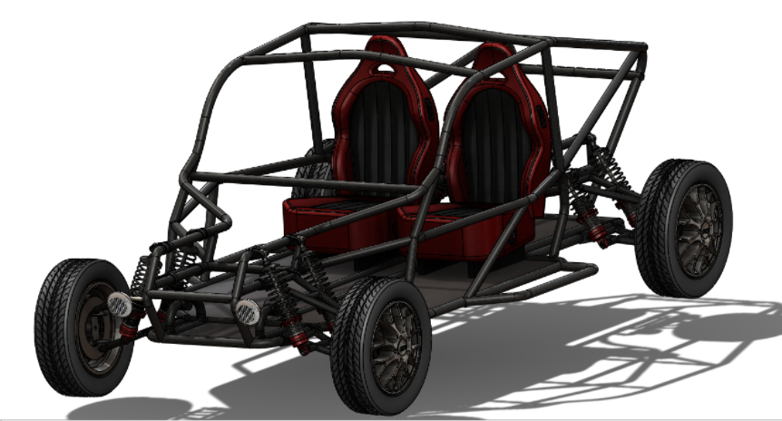 off-road buggyԽҰɳ܇ܽY3DģD SolidworksOӋ