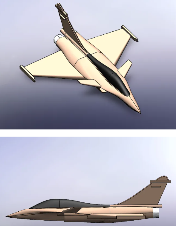 Military Jet AircraftׇʽwC3DD SolidworksOӋ