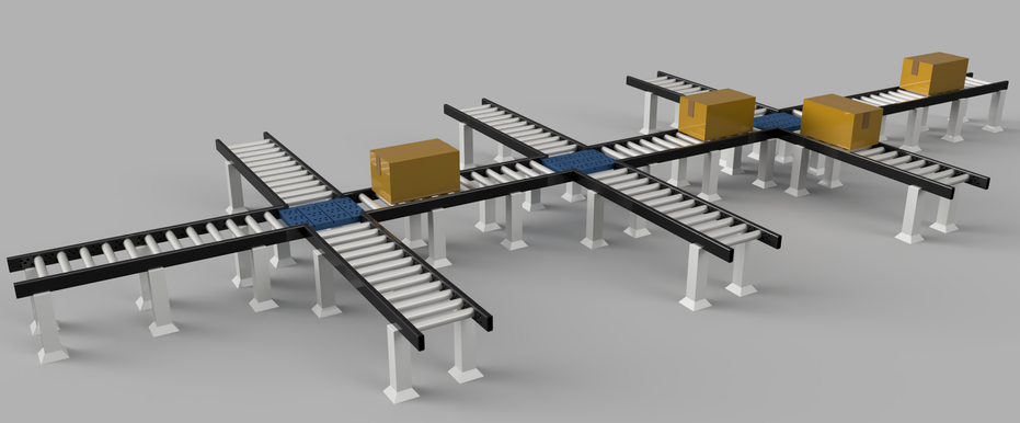 Conveyour rollerAβݔ݁3DģD STEP IGESʽ