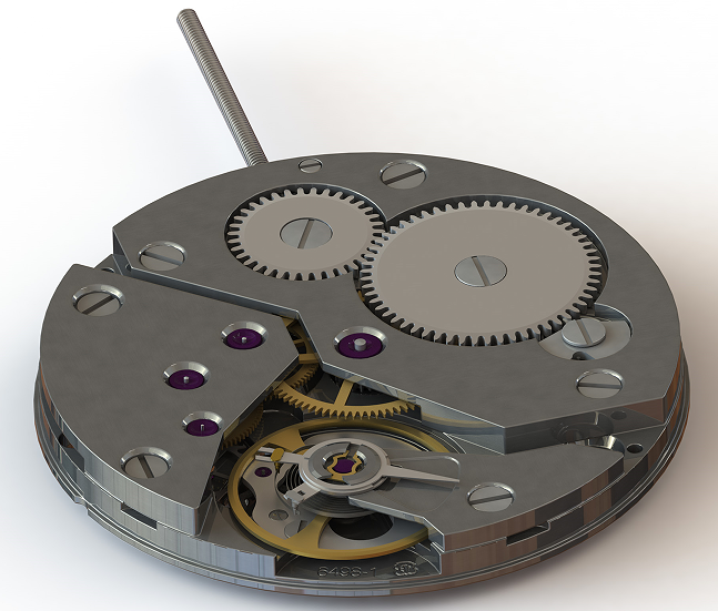 ETA 6498-1Cо3DD SolidworksO(sh)Ӌ