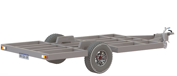 Chasis for Camper¶I܇ױPY3DD STEPʽ