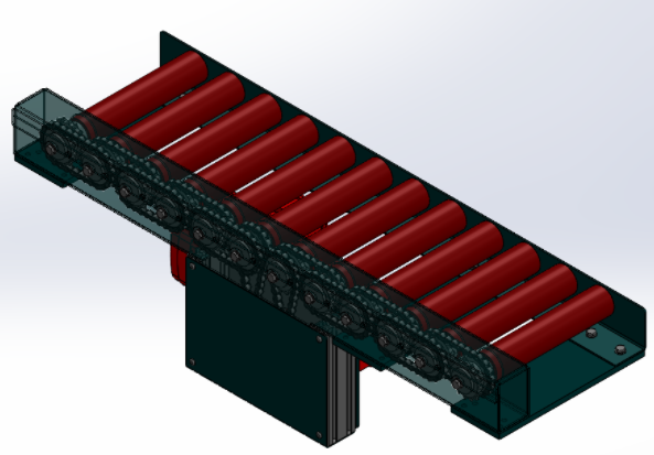 CONVEYOR ROLLER-21ݔ݁3DģD STPʽ