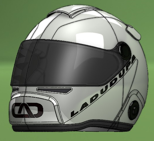 F1 Helmetʽِ܇^3DD SolidworksOӋ